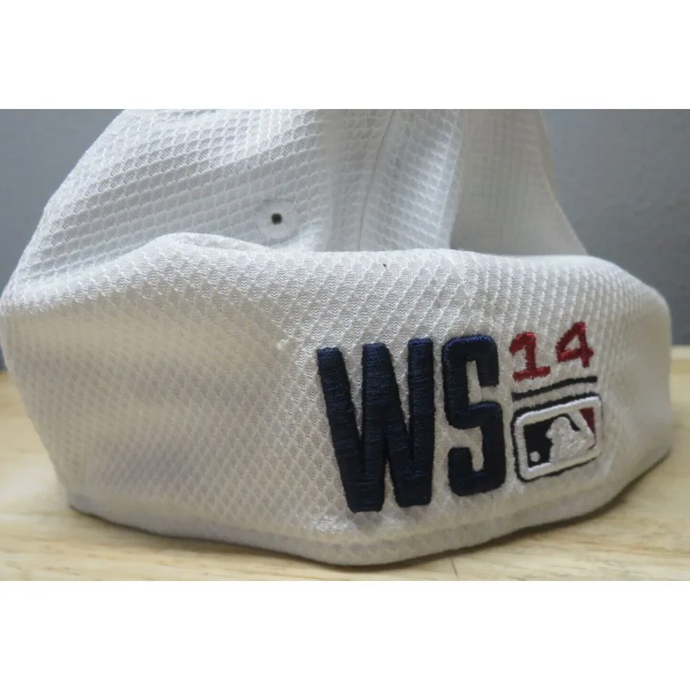 San Francisco‎ Giants New Era 39thirty World Series 2014 Hat Cap Size M-L White